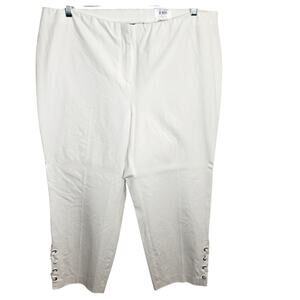 Alfani Plus Slim Leg Comfort Waist Ankle Pants 20W